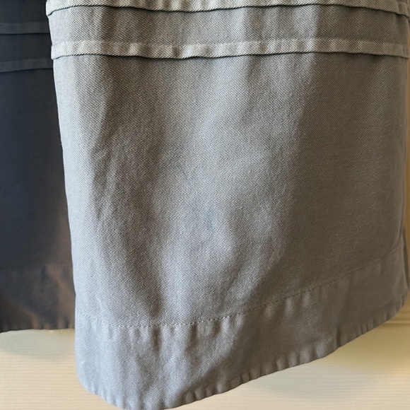 Avec Les Filles Cotton Babydoll Puff Sleeve Chambray Dress Sz S NWT - Picture 10 of 10